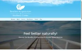Beaches Acupuncture & Wellness Center website