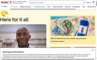 CVS Pharmacy of Jacksonville Beach website