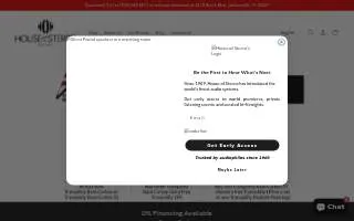 House of Stereo website