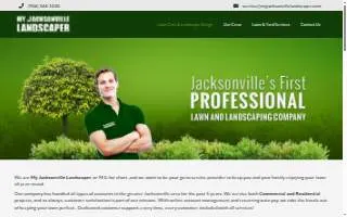 My Jacksonville Landscaper, LLC of Jacksonville Beach website