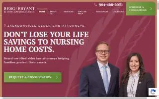 Berg Bryant Elder Law Group, PLLC website