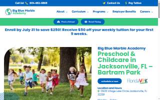 Big Blue Marble Academy Bartram Park