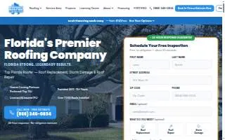 Bigfoot Roofing & Construction website