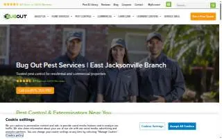 Bug Out of Jacksonville website