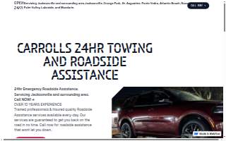 Carrolls Towing Roadside Assistance