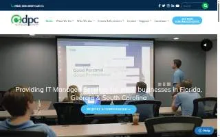 DPC Technology of Jacksonville website