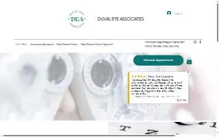 Duval Eye Associates website