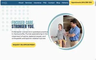 Focus Physical Therapy Inc website