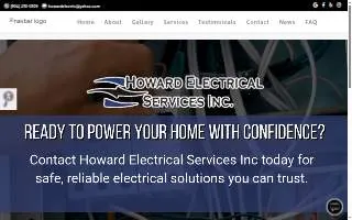 Howard Electrical Services Inc website