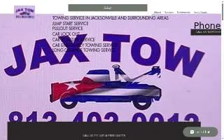 Jax Tow LLC website