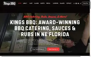 Kings BBQ of Jacksonville website