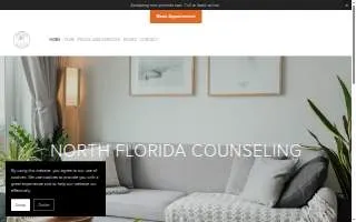 North Florida Counseling website