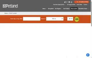 Petland Racine website