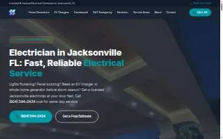 Pure Power Electrical Contractor of Jacksonville website