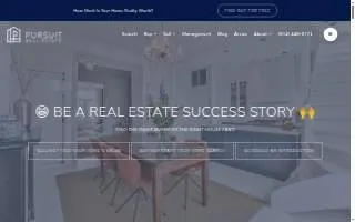 Pursuit Real Estate website