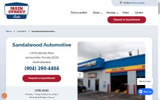 Sandalwood Automotive - a Main Street Auto shop