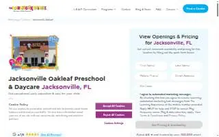 The Learning Experience - Jacksonville Oakleaf website