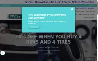 Tire City Outlet website
