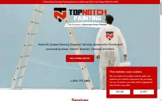 Top Notch Painting of Jacksonville website