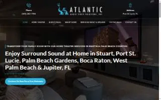 Atlantic Audio Video Solutions, Inc. website