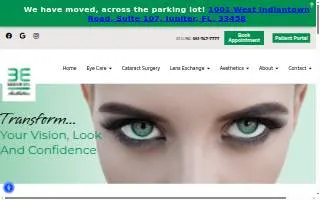 Benaim Eye & Aesthetics - Monroe Benaim, M.D. website