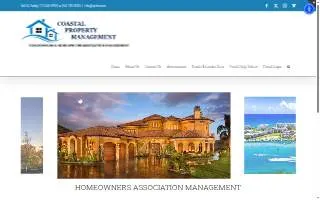 Coastal Property Management website