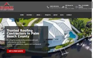 Embick Roofing website
