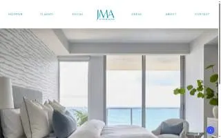 JMA Interior Design website
