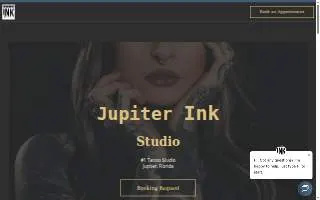 Jupiter Ink Studio - Custom Tattoos website