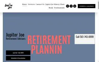 Jupiter Joe Thomas website