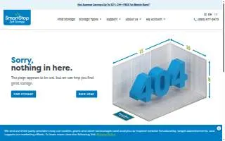 SmartStop Self Storage of Jupiter website