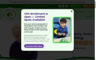 Tiny Turtles Preschool of Jupiter website