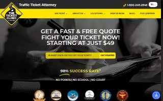 Don Ticket, A Law Firm of Kendale Lakes website