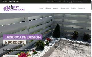 Romy Landscaping Design & Borders of Kendale Lakes
