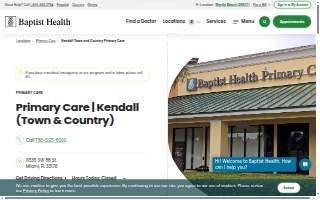 Baptist Health Primary Care | Kendall (Town & Country)