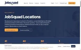 Creative Staffing of Kendall website