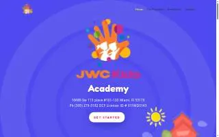 JWC Kids Academy website