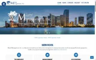 Miami Management, Inc. website