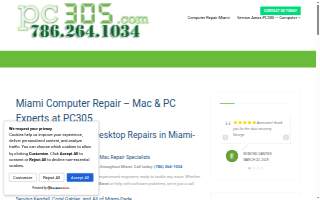 Pc305 Computer Repair Miami and Macbook Repair