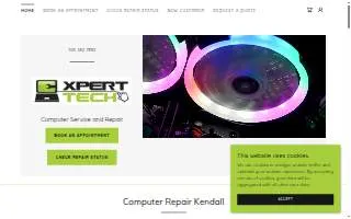 Expert Tech Hammocks of Kendall West website