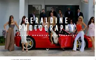 Geraldine Photography website