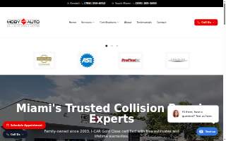 Moby Auto Collision Repair Center - Kendall of Kendall West