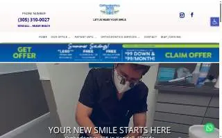 Orthodontics 305 of Kendall West website