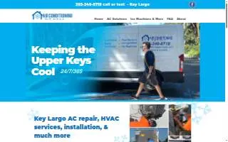 Air Conditioning On Call website