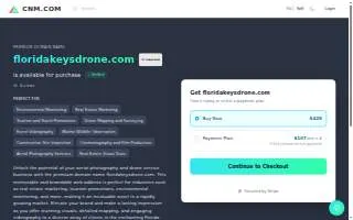 Florida Keys Drone website
