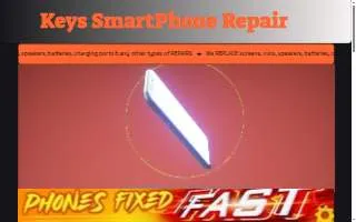 Keys Smartphone Repair website