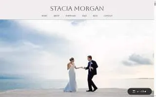 Stacia Morgan Photography website