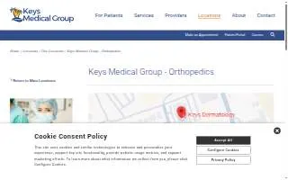 Christopher Bensen, MD, FAAOS website