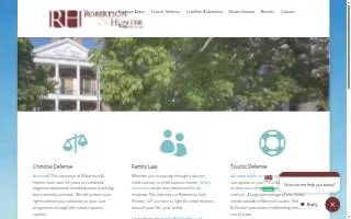 Robertson & Hunter website