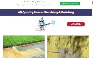 All Quality House Washing-Painting, LLC website
